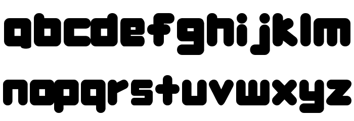UrsaBrushSans Font LOWERCASE