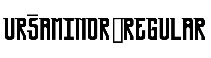 UrsaMinor-Regular  Fuentes Gratis Descargar