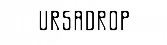 Ursadrop  Frei Schriftart Herunterladen