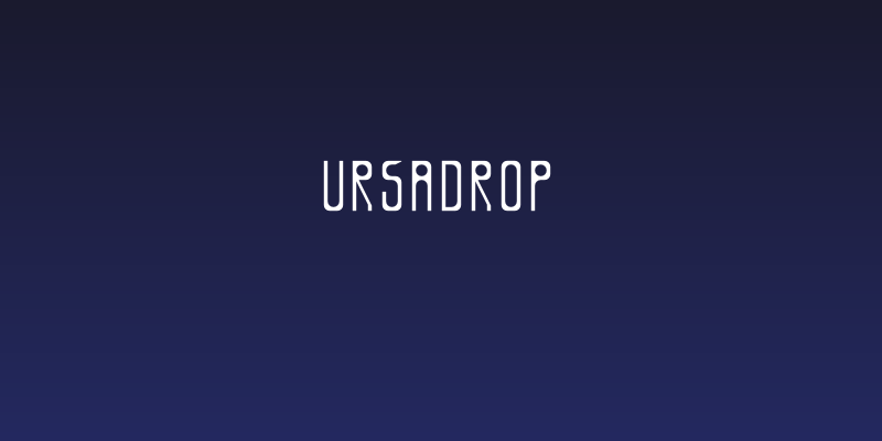 Ursadrop Social Header