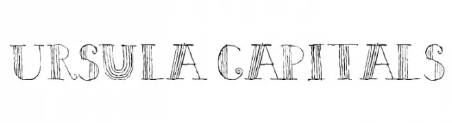Ursula Capitals  Fuentes Gratis Descargar