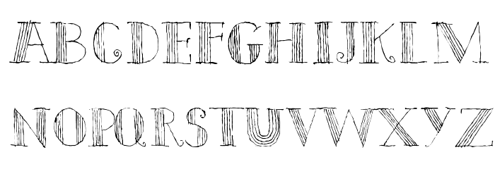 Ursula Capitals Font LOWERCASE