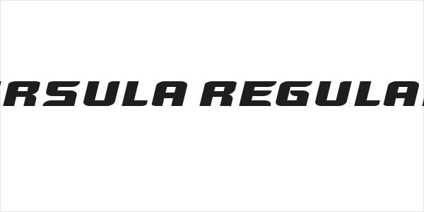 Ursula Regular Logo