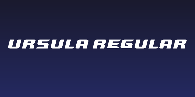 Ursula Regular Social Header