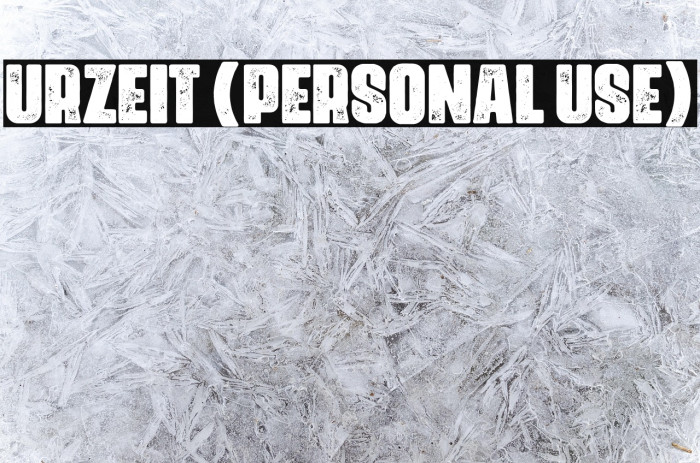 Urzeit (Personal Use) Example 2