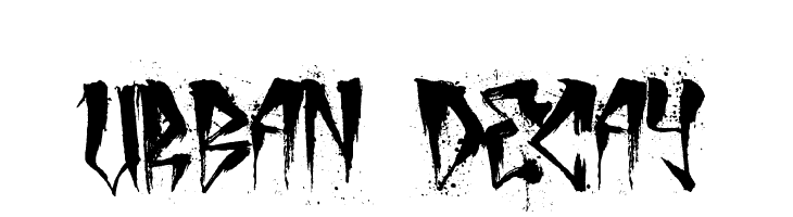 urban decay Font