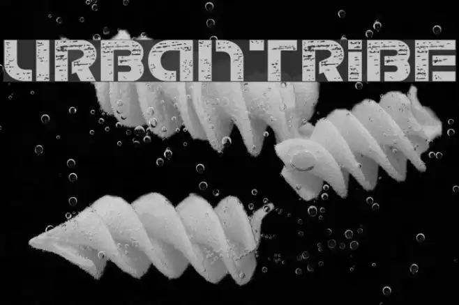 urbantribE Font examples