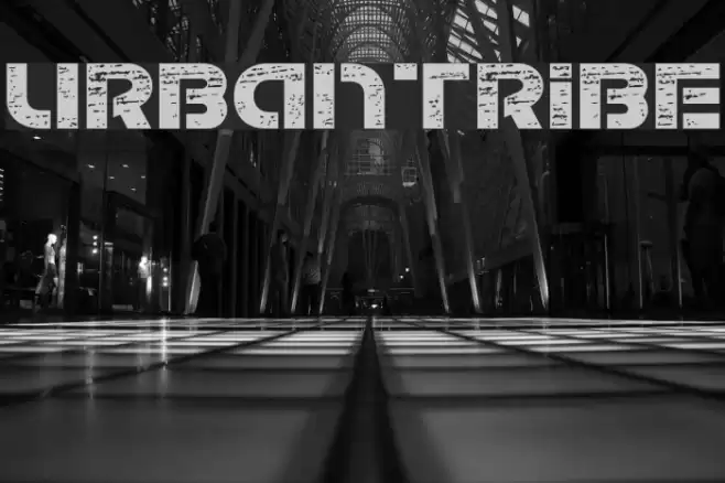 urbantribE Font examples