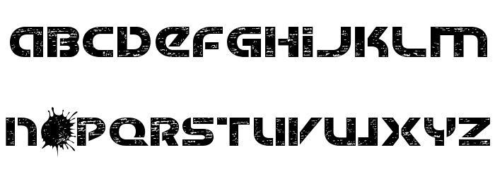 urbantribE Font LOWERCASE