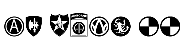 US Army II  免费字体下载