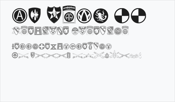 US Army II Business Card