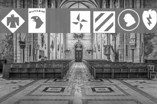 US Army Font examples