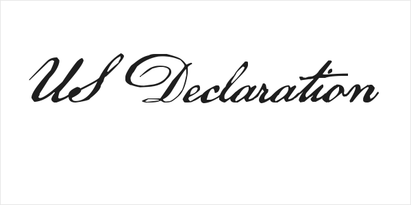 US Declaration Logo