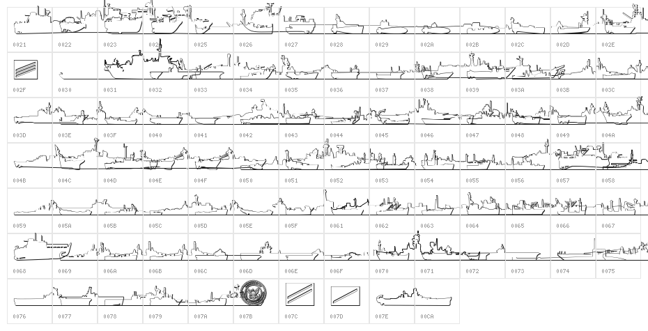 US Navy 3D Character Map