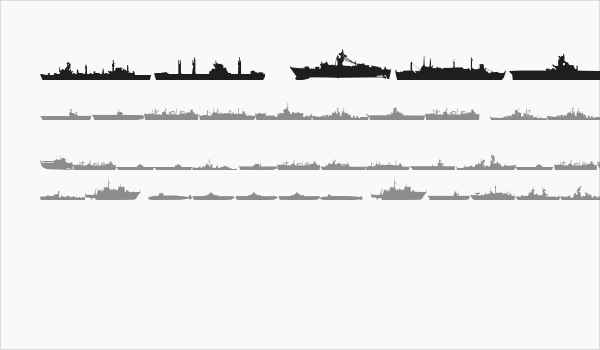 US Navy Mirror Business Card