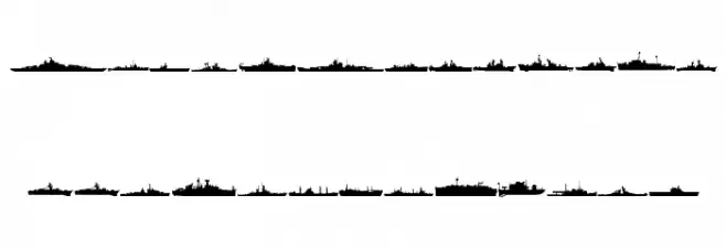US Navy Fonte MAIÚSCULAS