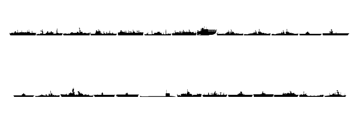 US Navy Font LOWERCASE