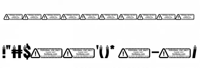 US Veteran Font OTHER CHARS