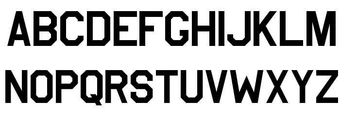 USAAF_Stencil Font LOWERCASE
