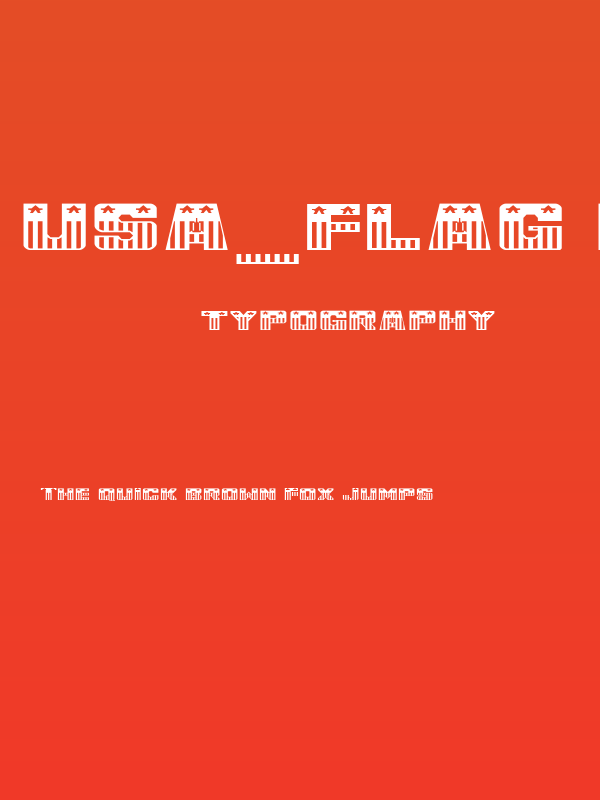 USA_Flag NormalA Poster