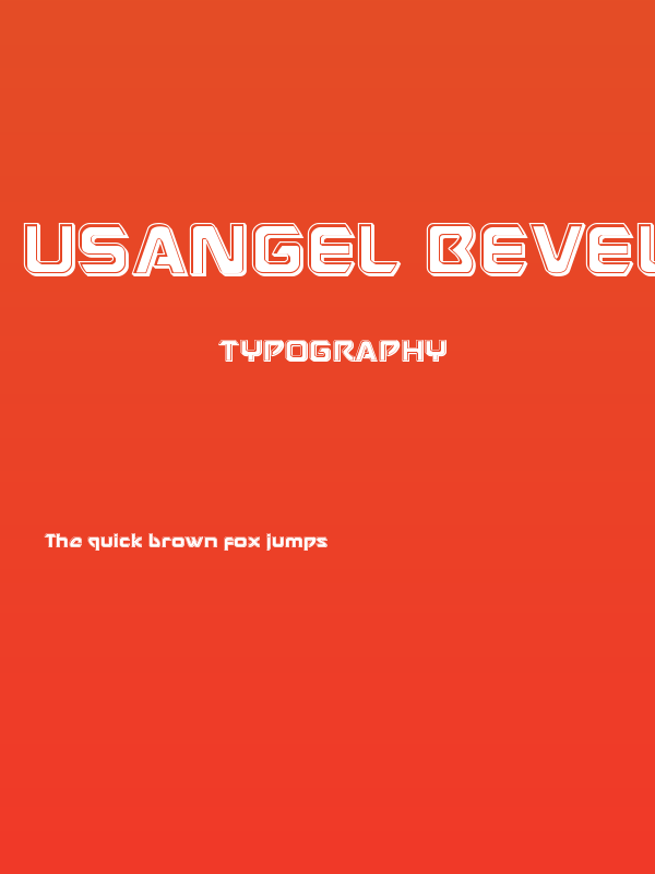 USAngel Bevel Poster