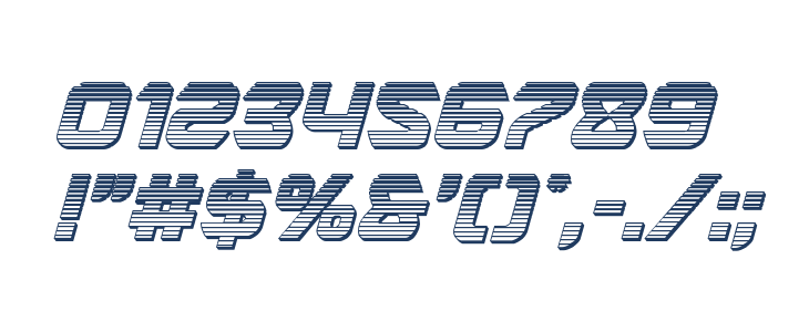 USAngel Chrome Italic Other Characters