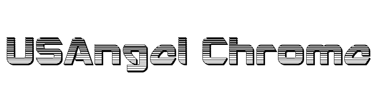 USAngel Chrome  Descarca Fonturi Gratis