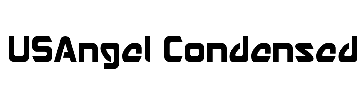 USAngel Condensed  Frei Schriftart Herunterladen