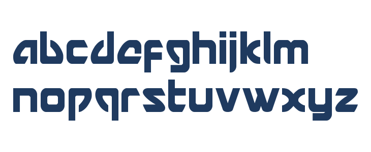 USAngel Condensed Lowercase