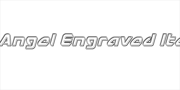 USAngel Engraved Italic Logo