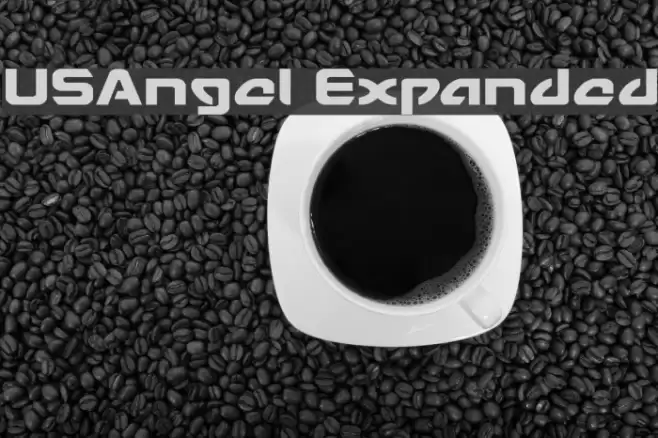 USAngel Expanded Font examples