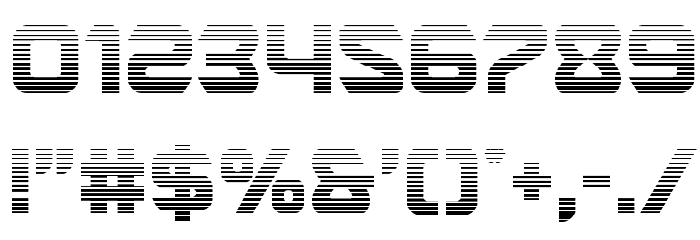 USAngel Gradient Font OTHER CHARS
