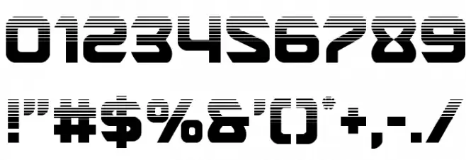 USAngel Halftone Font OTHER CHARS