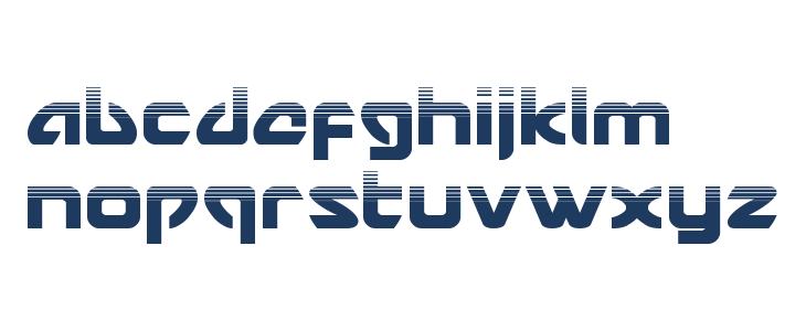 USAngel Halftone Lowercase