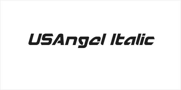 USAngel Italic Logo