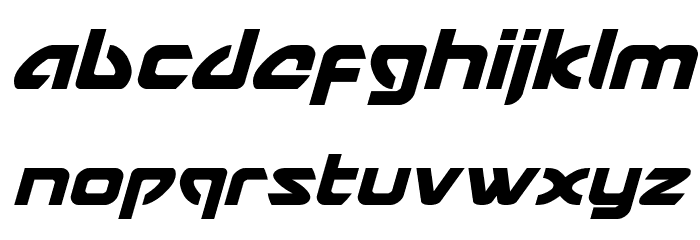 USAngel Italic Font LOWERCASE
