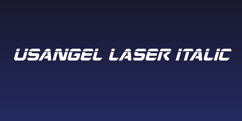 USAngel Laser Italic Social Header
