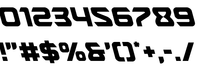 USAngel Leftalic Font OTHER CHARS
