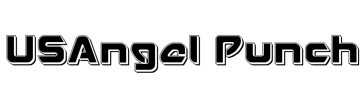 USAngel Punch  Frei Schriftart Herunterladen