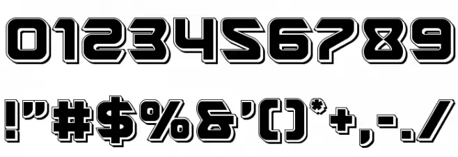 USAngel Punch Font OTHER CHARS