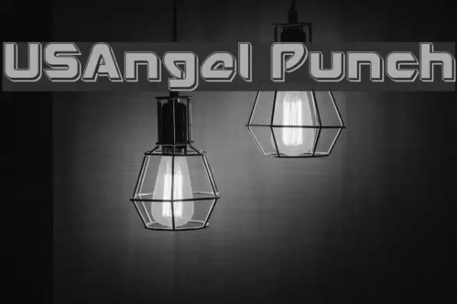 USAngel Punch Font examples