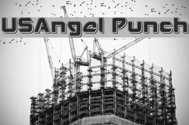 USAngel Punch Font examples