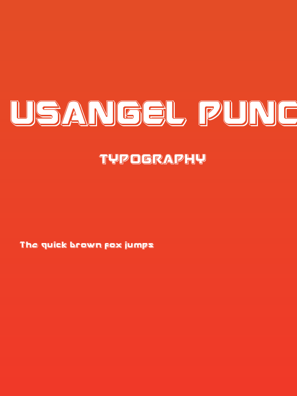 USAngel Punch Poster