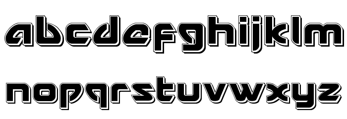 USAngel Punch Font LOWERCASE