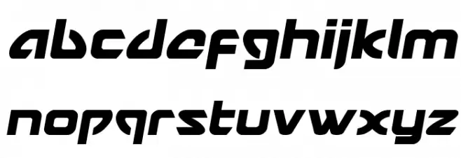 USAngel Semi-Italic خط أحرف صغيرة