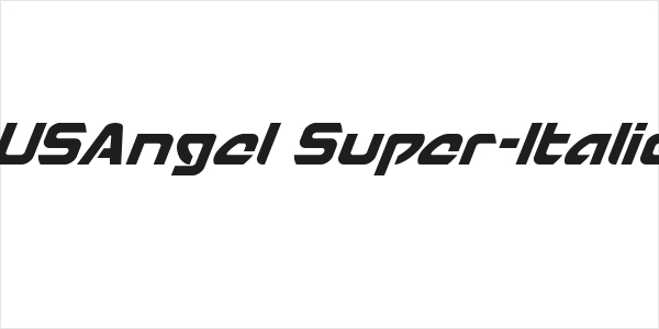 USAngel Super-Italic Logo