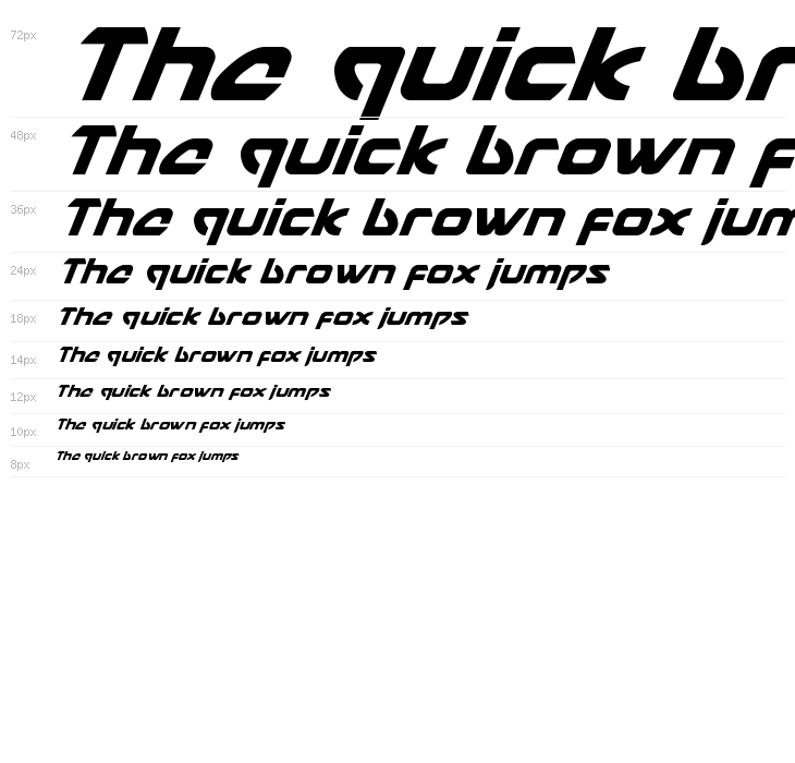 USAngel Super-Italic Waterfall