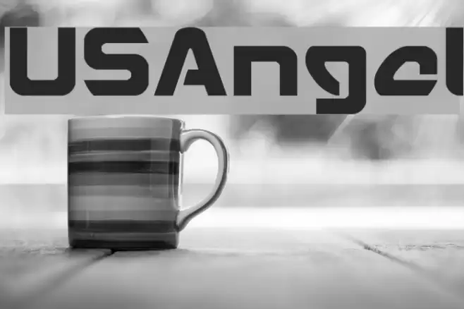 USAngel Font examples
