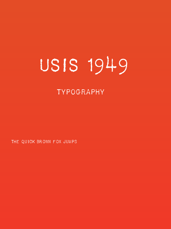 USIS 1949 Poster