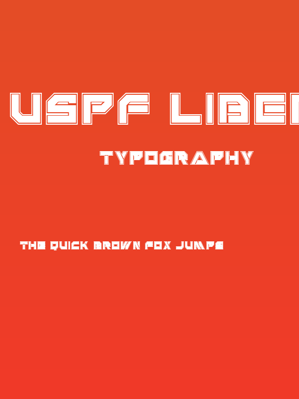 USPF Liberty Inline Poster